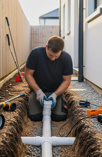 Plumber Fitting Pipe Section